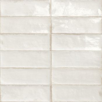 Wandtegel Alboran White 10x30cm