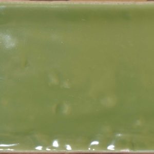 Zee Groen "Seagreen"  handvorm glans 7.5x15 cm