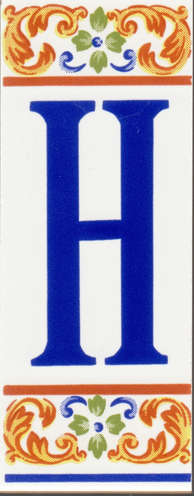 Letter H