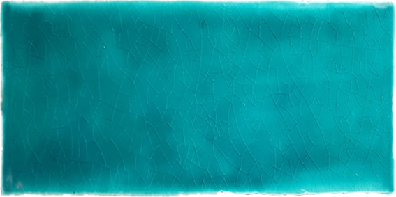 Aquamarina “Aquamarina” Wandtegel Handvorm 7.5x15cm