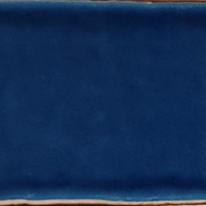 Konings blauw "Castille Blue" Wandtegel Handvorm 7.5x15cm