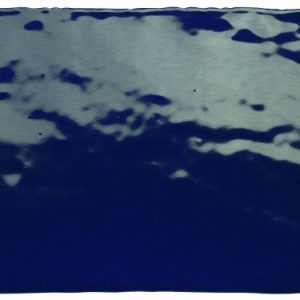 Druif Blauw "Grape" handvorm glans 7.5x15 cm