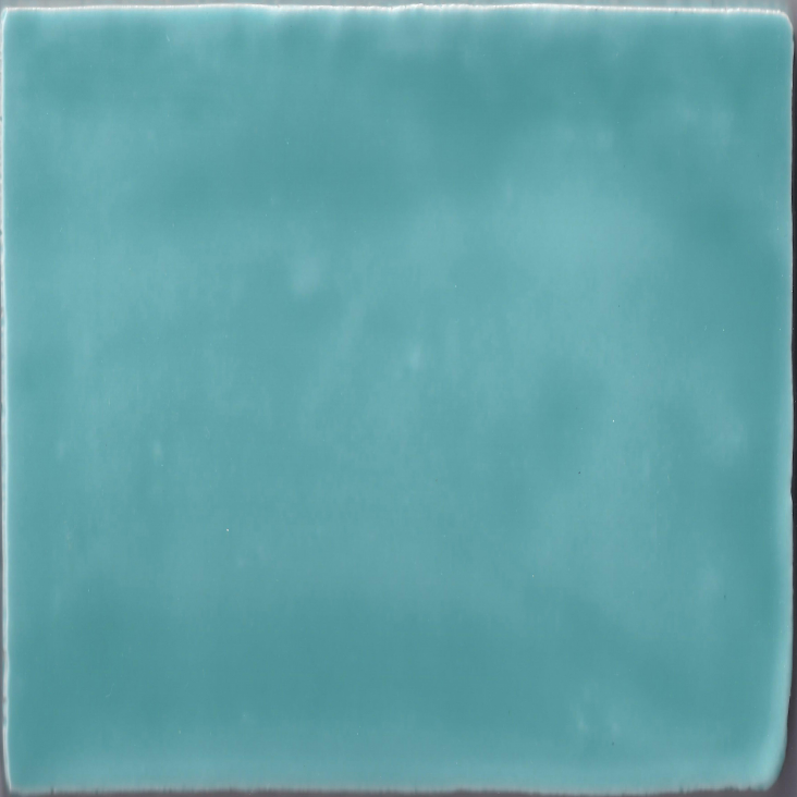 Spaans witje TURQUOISE 13×13 handvorm