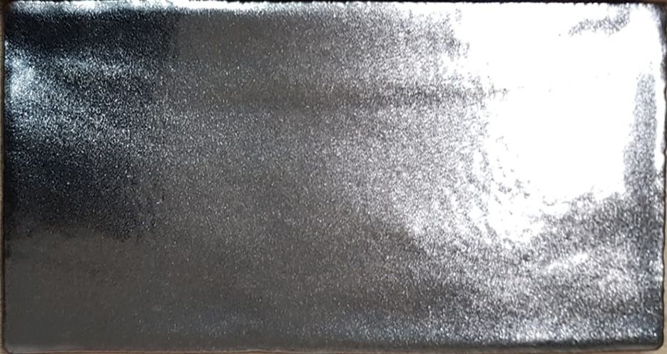 Handvorm 7.5×15 cm SILVER METALLIC