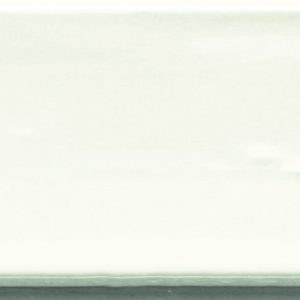 Wandtegel Handvorm 7.5x30cm Glans Wit