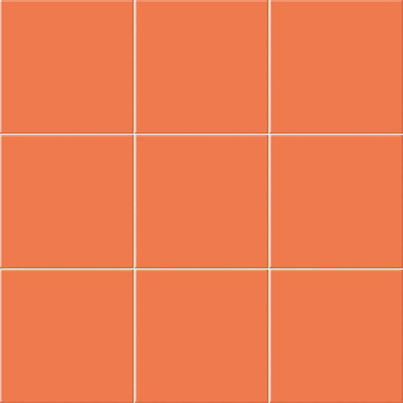 Wandtegel 20x20cm Chroma oranje mat