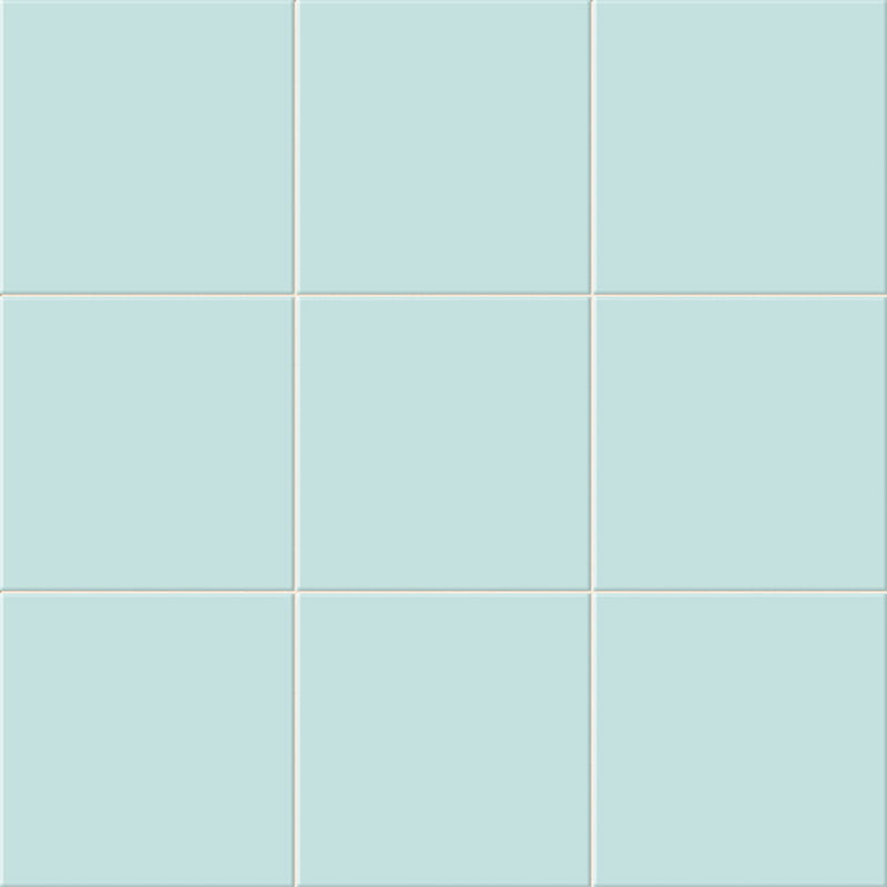 Wandtegel 20x20cm Chroma turquoise mat