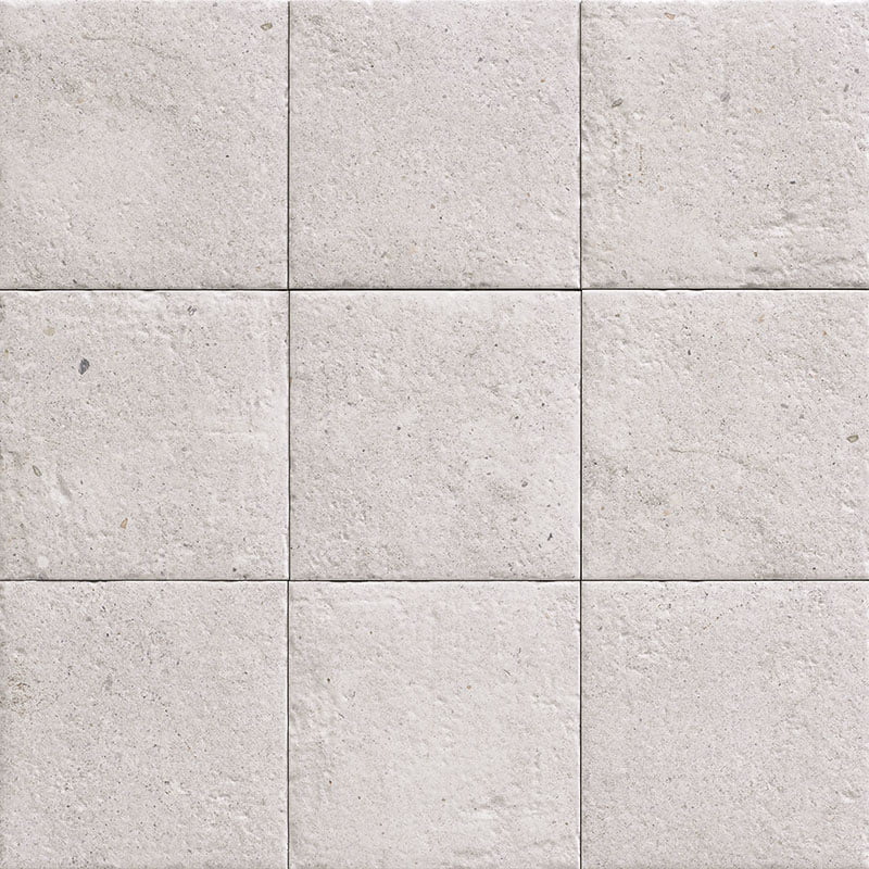 R10 STONE WHITE 20x20cm Keramische antislip  vloertegel