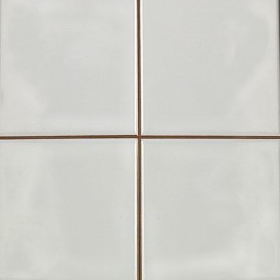 Dix Chaouen White Gloss Wandtegel Handvorm Mozaïektegel