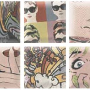 Wandtegel YORK DECOR MIX 15x15cm