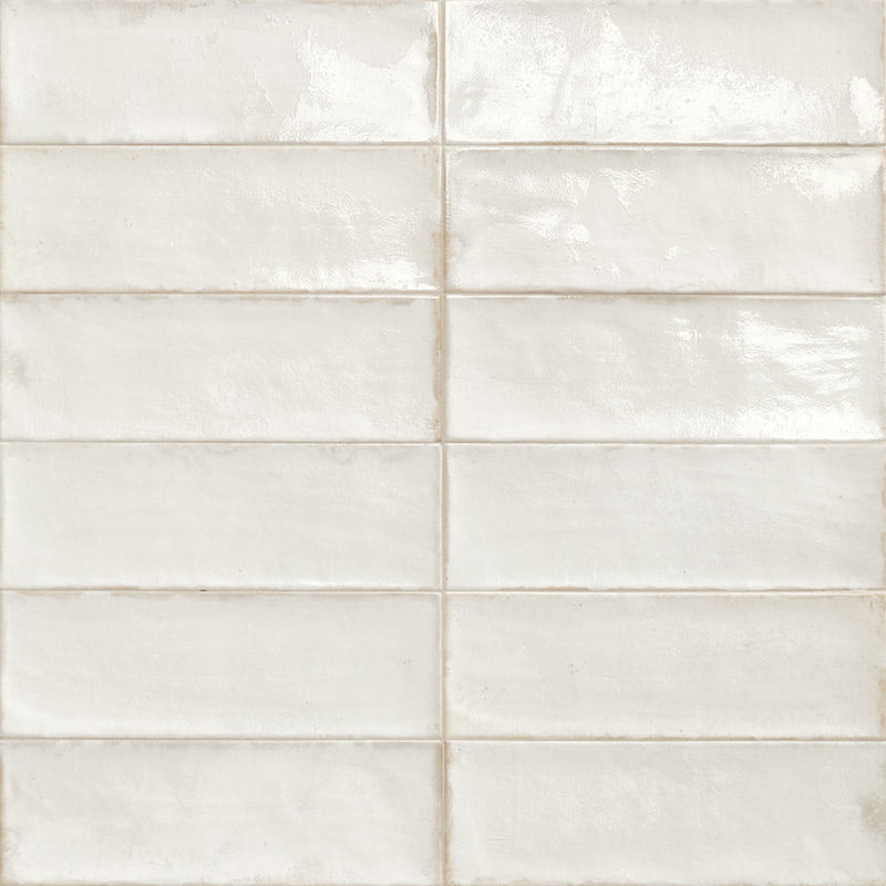 Wandtegel Alboran White 10x30cm