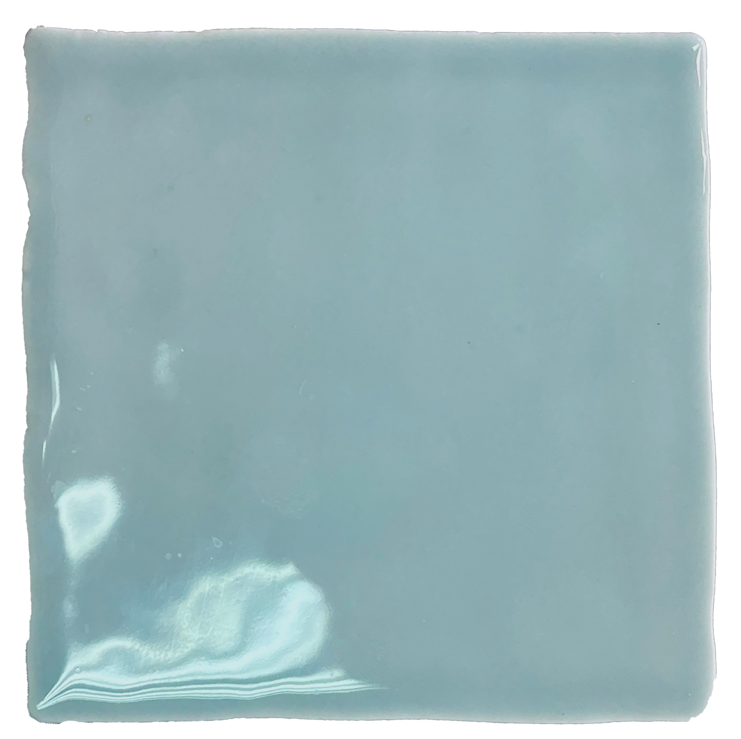 Spaans witje  LIGHT SKY BLUE 10×10 handvorm