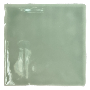 Spaans witje LIGHT GREEN 10x10cm handvorm