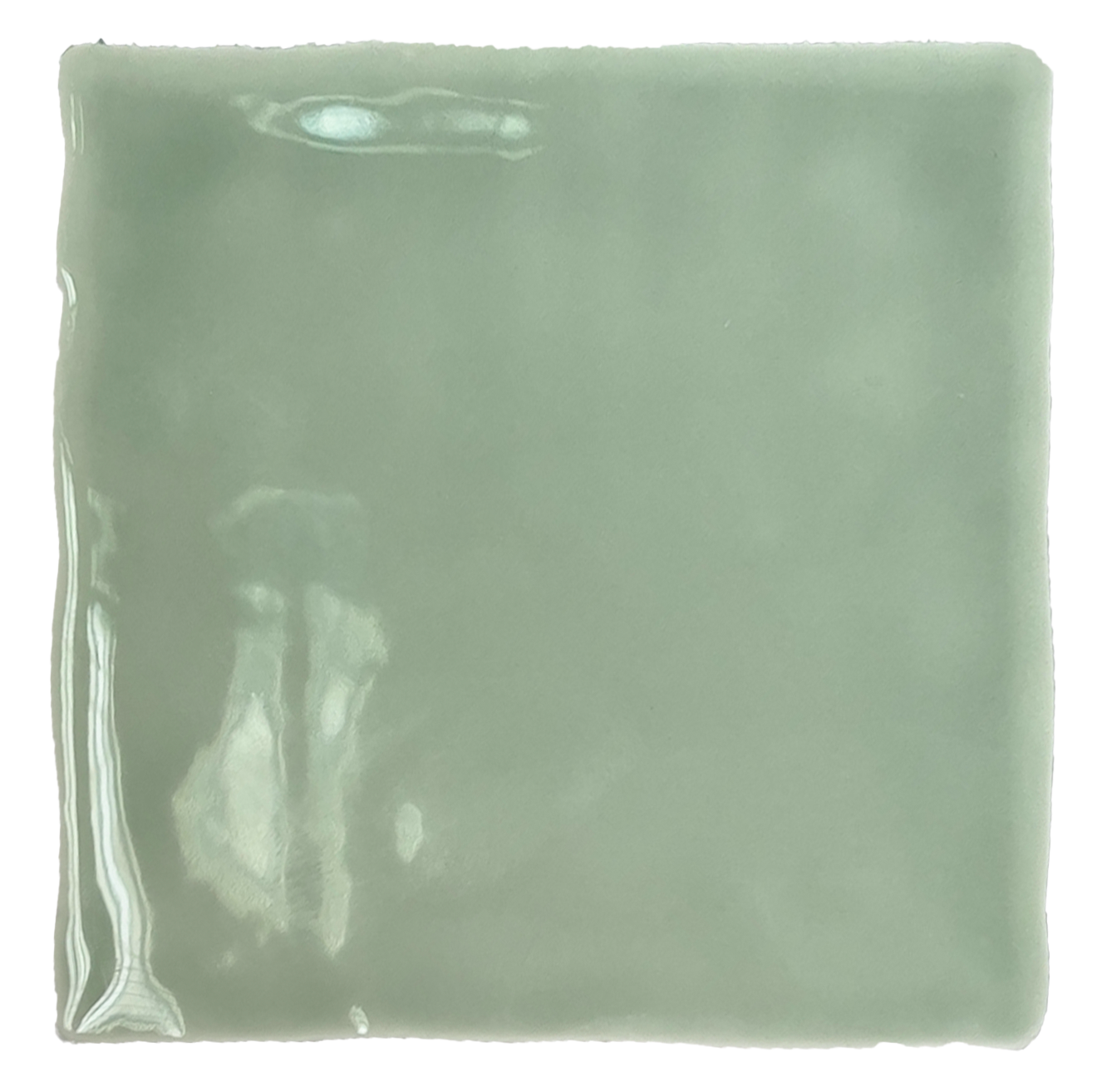 Spaans witje LIGHT GREEN 10x10cm handvorm